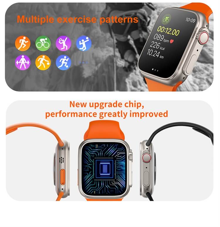 T900 Ultra S Smartwatch, hohe Wiedergabetreue, Klangqualität, wasserdichte Wirkung, Outdoor-Sportuhr – Shenzhen Shengye Technology Co., Ltd