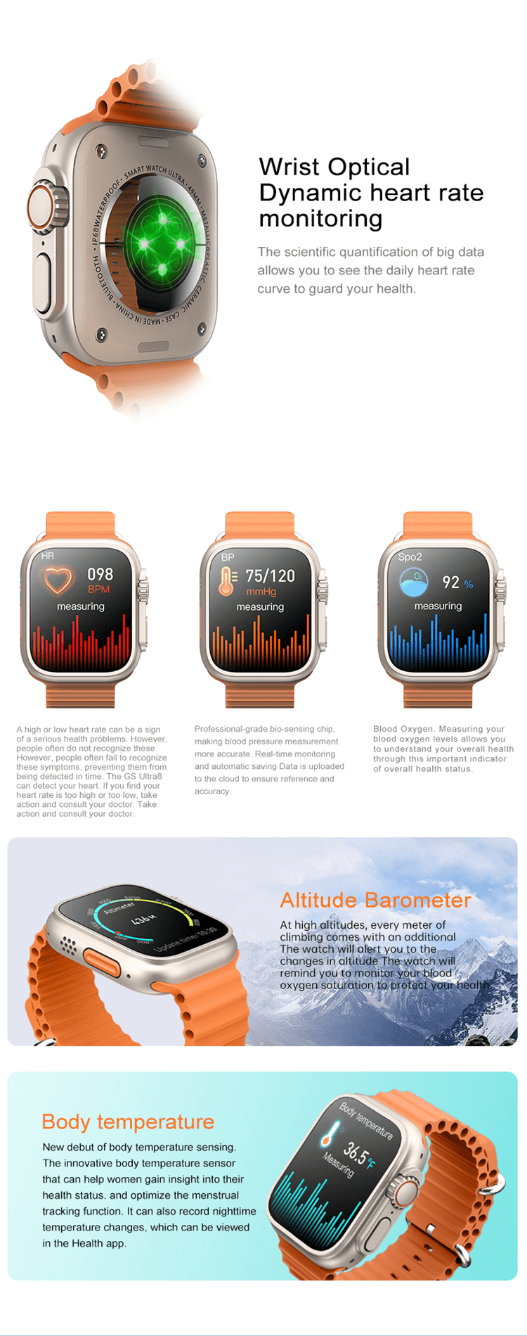 GS Ultra 8 Smartwatch-Shenzhen Shengye Technology Co., Ltd