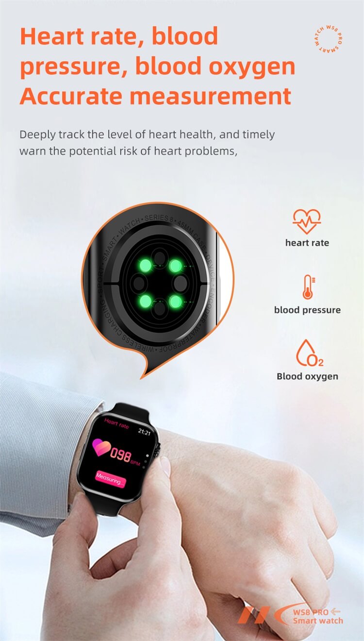 WS8 Ultra Hryfine APP Smart Watch-Shenzhen Shengye Technology Co.، Ltd