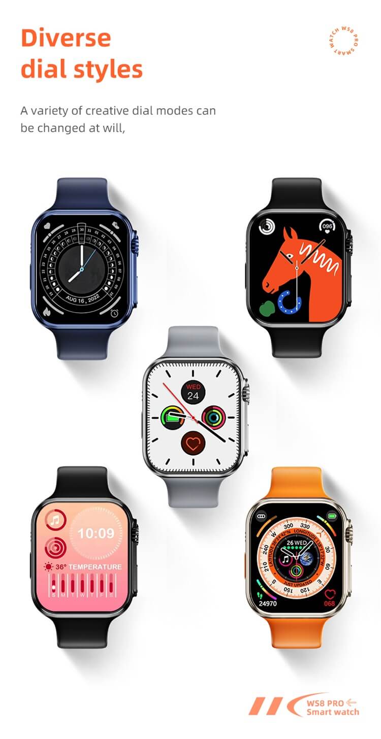 WS8 Ultra Hryfine APP Smart Watch-Shenzhen Shengye Technology Co., Ltd