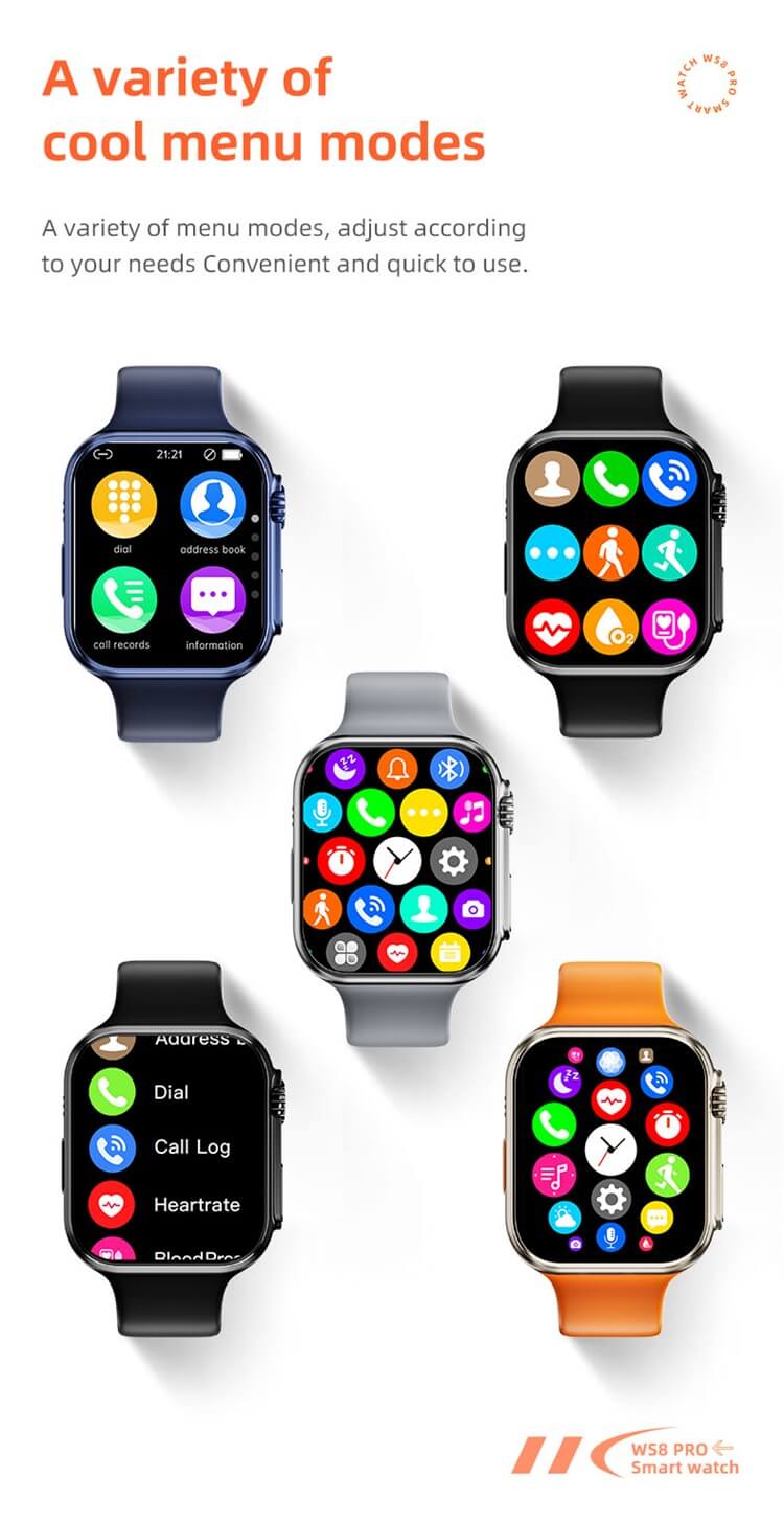 WS8 Ultra Hryfine APP Smart Watch-Shenzhen Shengye Technology Co., Ltd