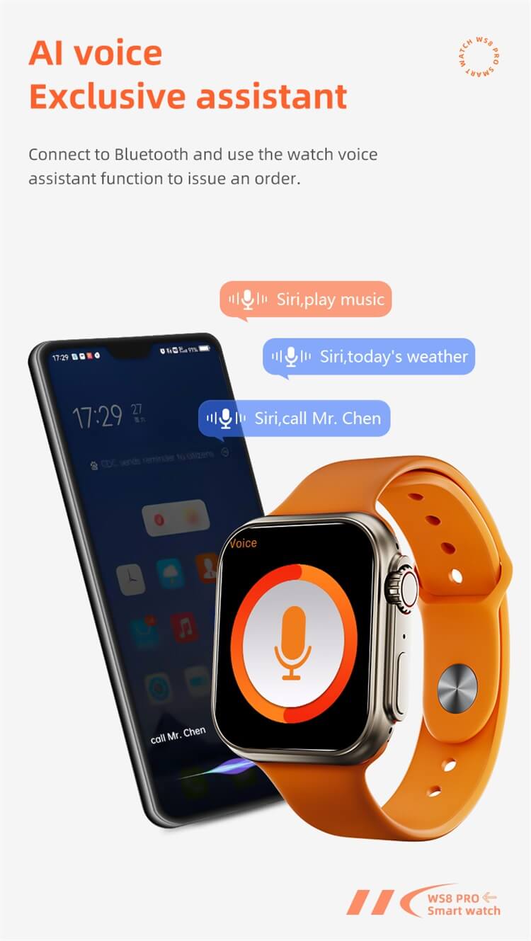 WS8 Ultra Hryfine APP Smart Watch-Shenzhen Shengye Technology Co.، Ltd