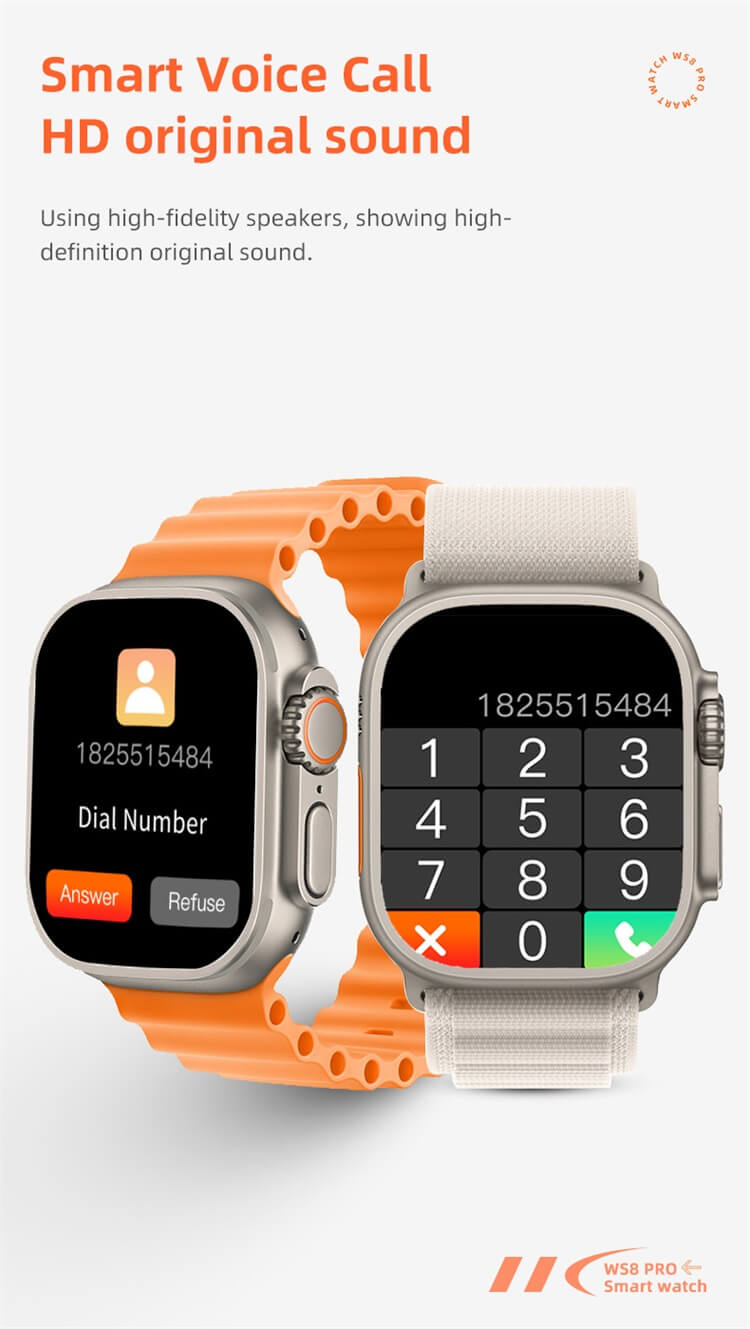 WS8 Ultra Hryfine APP Smart Watch-Shenzhen Shengye Technology Co.، Ltd