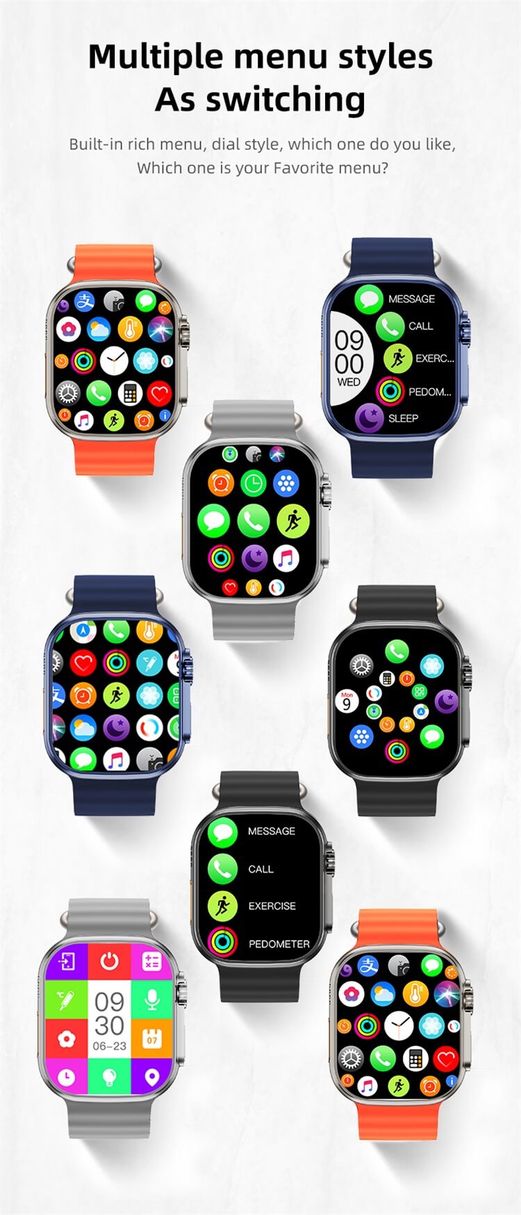 Reloj ultra inteligente WS28-Shenzhen Shengye Technology Co., Ltd