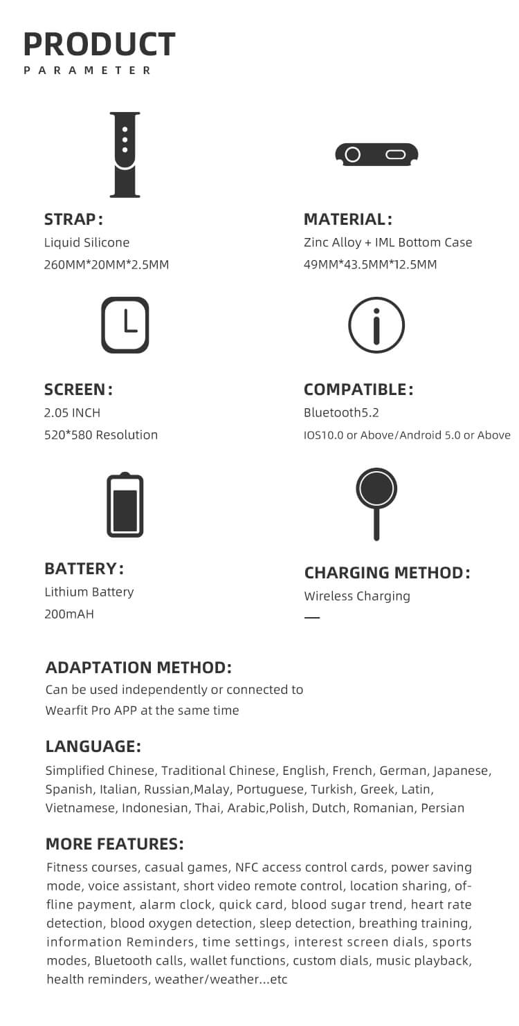 Reloj inteligente HW8 Ultra Max-Shenzhen Shengye Technology Co.,Ltd