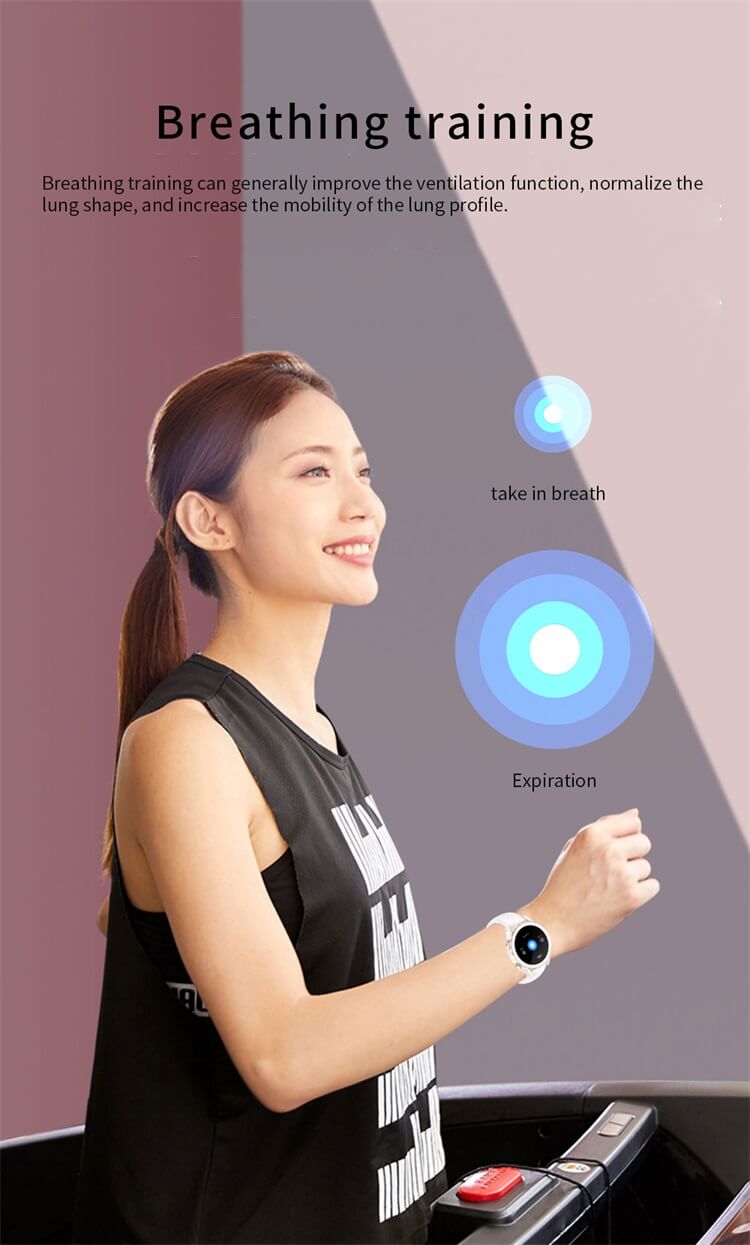 LC304 Dames IP68 Waterdicht AI Voice Assistant Android-telefoon Rond scherm Smart Watch-Shenzhen Shengye Technology Co.,Ltd