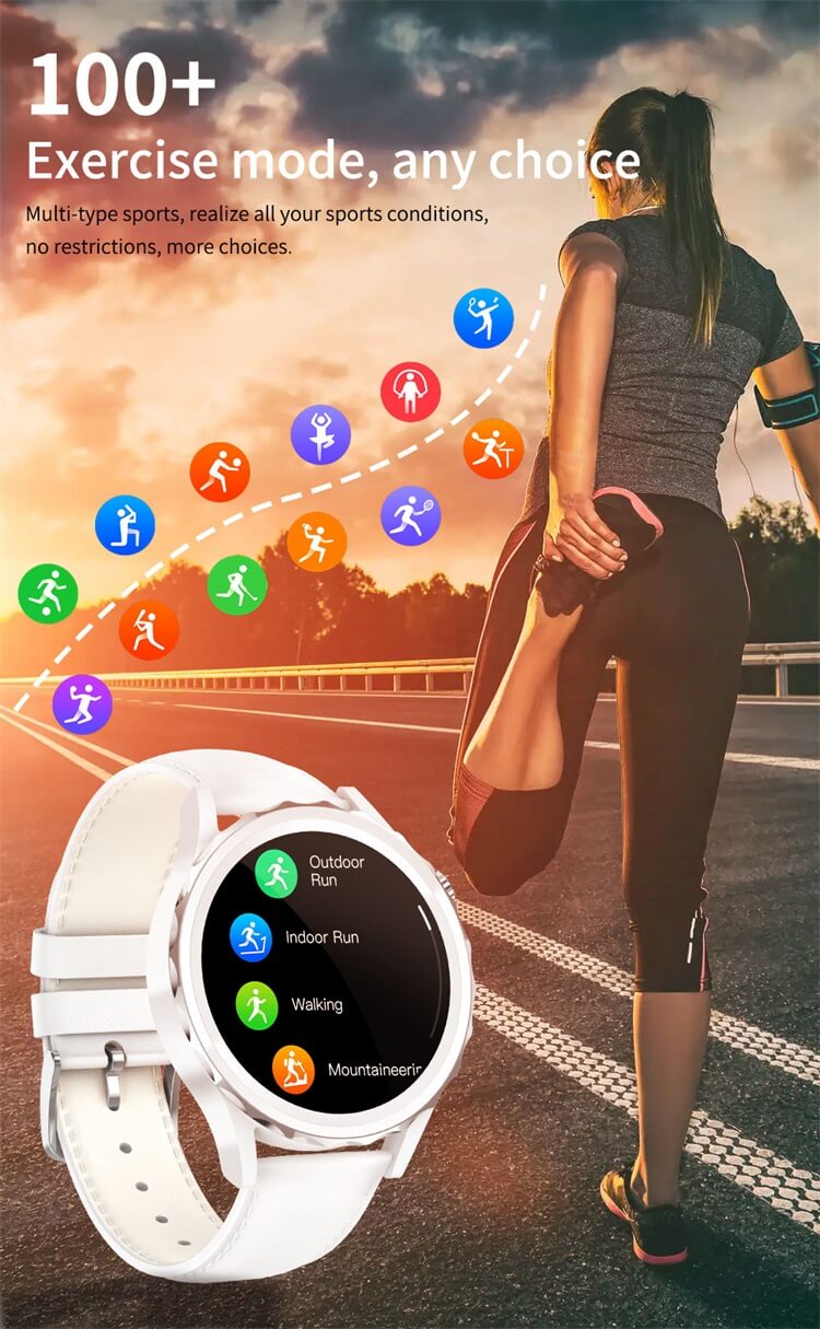 LC304 Frauen IP68 Wasserdichte AI Sprachassistent Android Telefon Runde Bildschirm Smart Watch-Shenzhen Shengye Technology Co.,Ltd