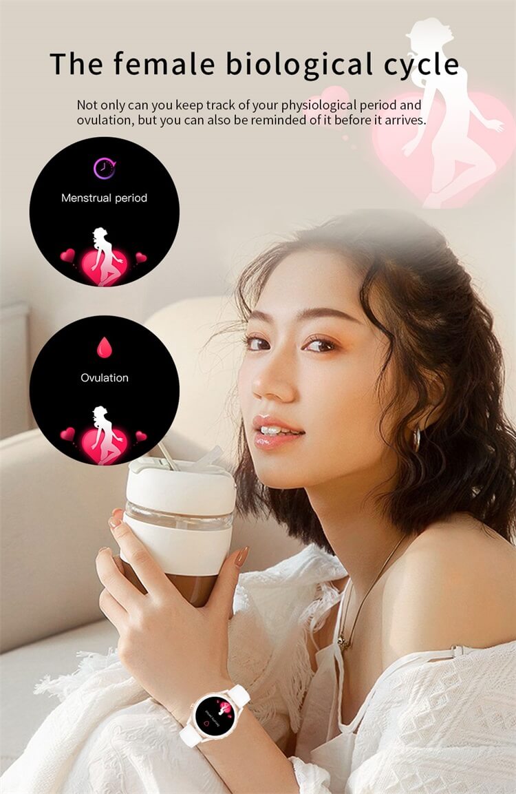 LC304 Women IP68 Chống nước AI Voice Assistant Điện thoại Android Đồng hồ thông minh màn hình tròn-Shengye Shengye Technology Co.,Ltd