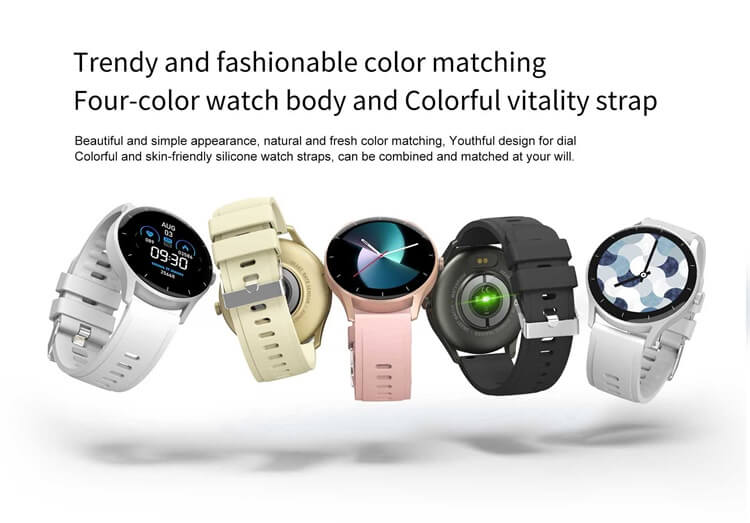 ZL50 Dünnes, stilvolles Design, 1,28-Zoll-Touchscreen, jugendliche Vitalität, IP67, wasserdicht, Android-Smartwatch – Shenzhen Shengye Technology Co., Ltd