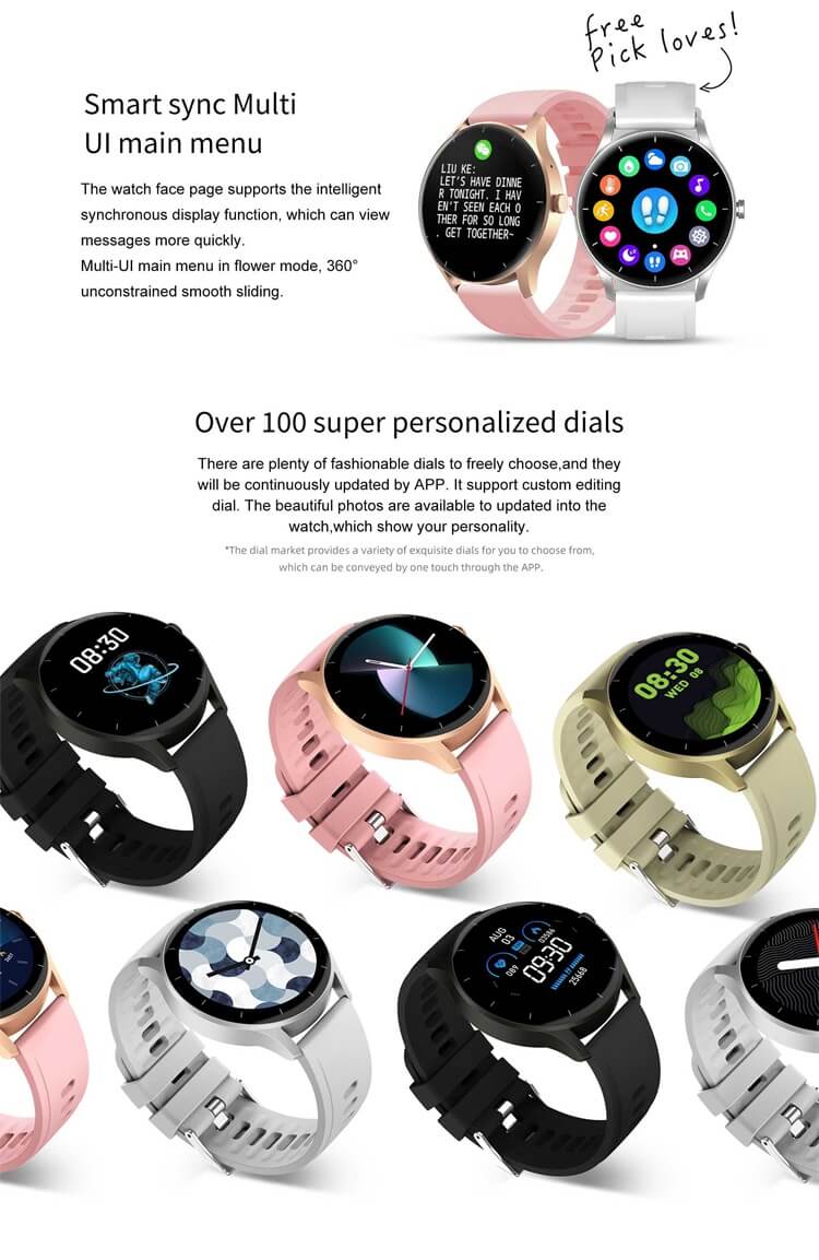 ZL50 Dünnes, stilvolles Design, 1,28-Zoll-Touchscreen, jugendliche Vitalität, IP67, wasserdicht, Android-Smartwatch – Shenzhen Shengye Technology Co., Ltd