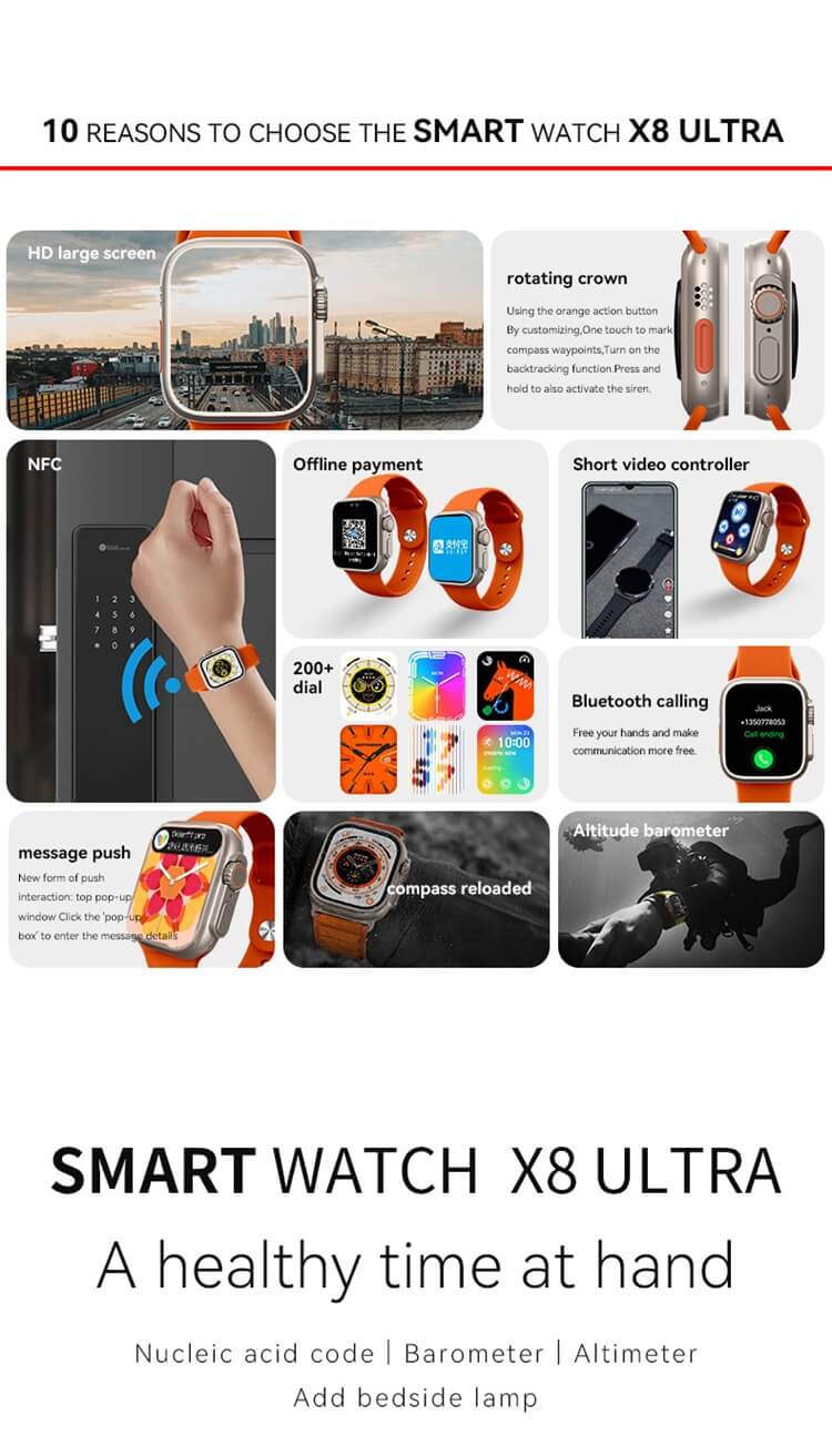 X8 Ultra Smart Watch-Shenzhen Shengye Technology Co., Ltd