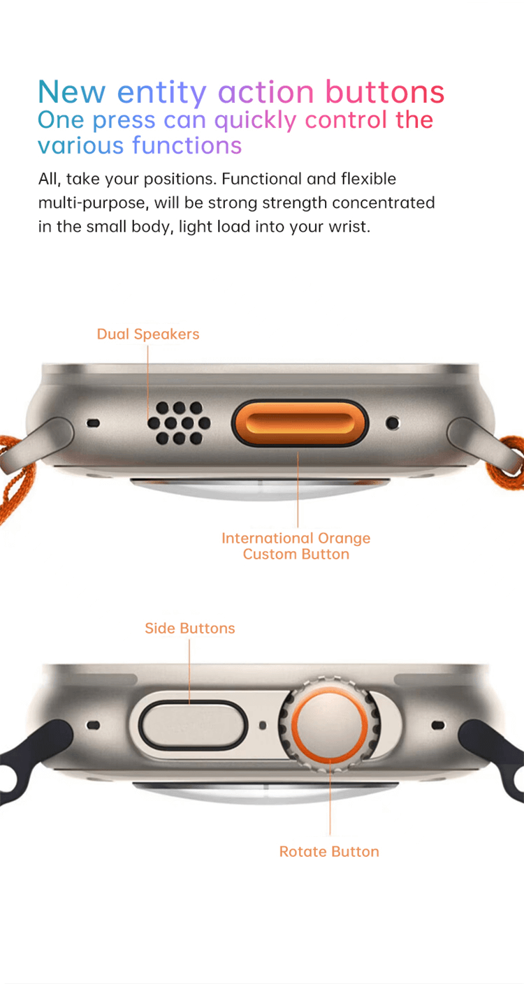 Reloj inteligente Ultra 8 Mini-Shenzhen Shengye Technology Co.,Ltd