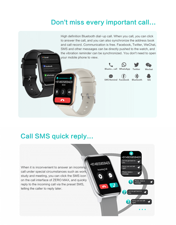 ساعة ذكية Zero Max 1.91 بوصة رفيعة للغاية وخفيفة الوزن تعمل بنظام Android وعمر بطارية 20 يومًا للرجال والنساء - Shenzhen Shengye Technology Co.,Ltd