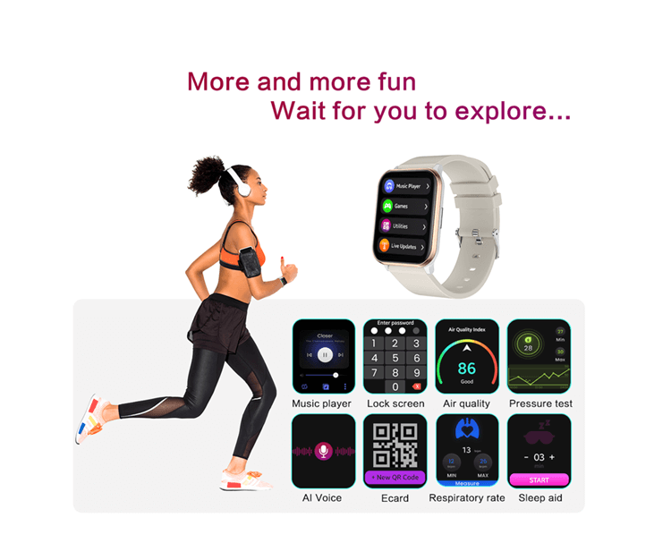Zero Max 1.91 Inch Ultra Thin Light Bright Smartwatch Android 20 Days Battery Life Men Women Smart Watch-Shenzhen Shengye Technology Co.,Ltd