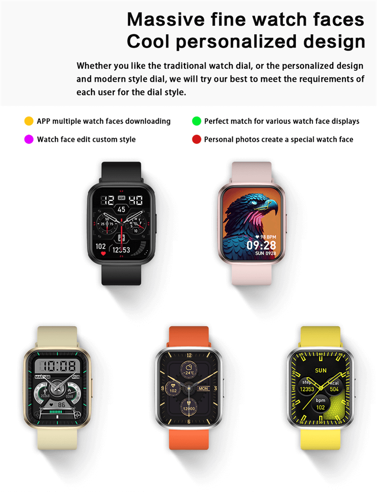 H8 Büyük HD Ekran 1.91 İnç 5 GPS Spor Hızı Ultra İnce Smartwatch Android Akıllı Saat Akıllı Saat-Shenzhen Shengye Technology Co.,Ltd