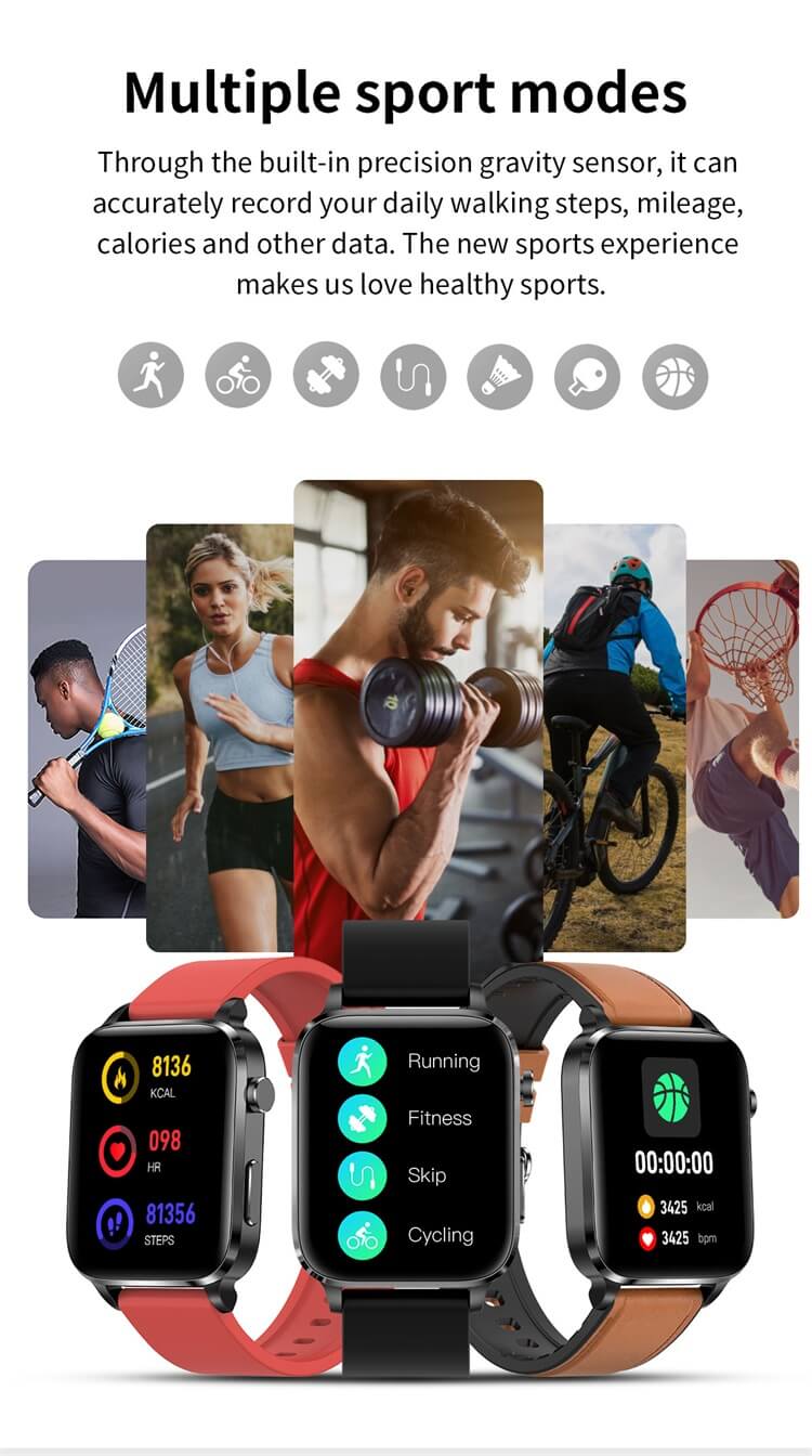 F100 Fizjoterapia laserowa Monitorowanie poziomu cukru we krwi Smartwatch Android Inteligentny zegarek-Shenzhen Shengye Technology Co., Ltd