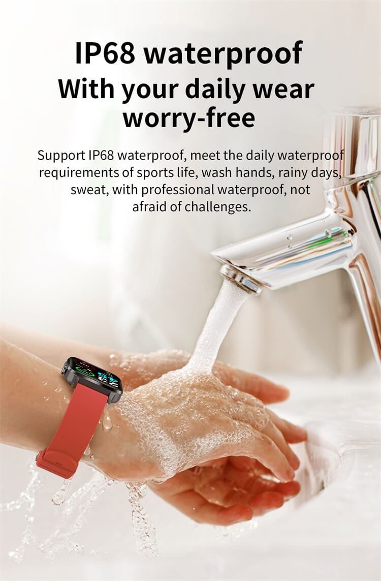 F100 Laser Physiotherapy Blood Sugar Monitoring Smartwatch Android Smart Watch-Shenzhen Shengye Technology Co.,Ltd