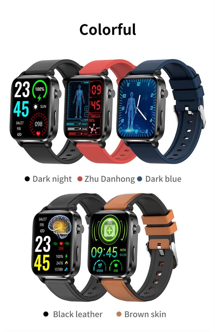 F100 Fisioterapia laser Monitoraggio dello zucchero nel sangue Smartwatch Android Smart Watch-Shenzhen Shengye Technology Co., Ltd