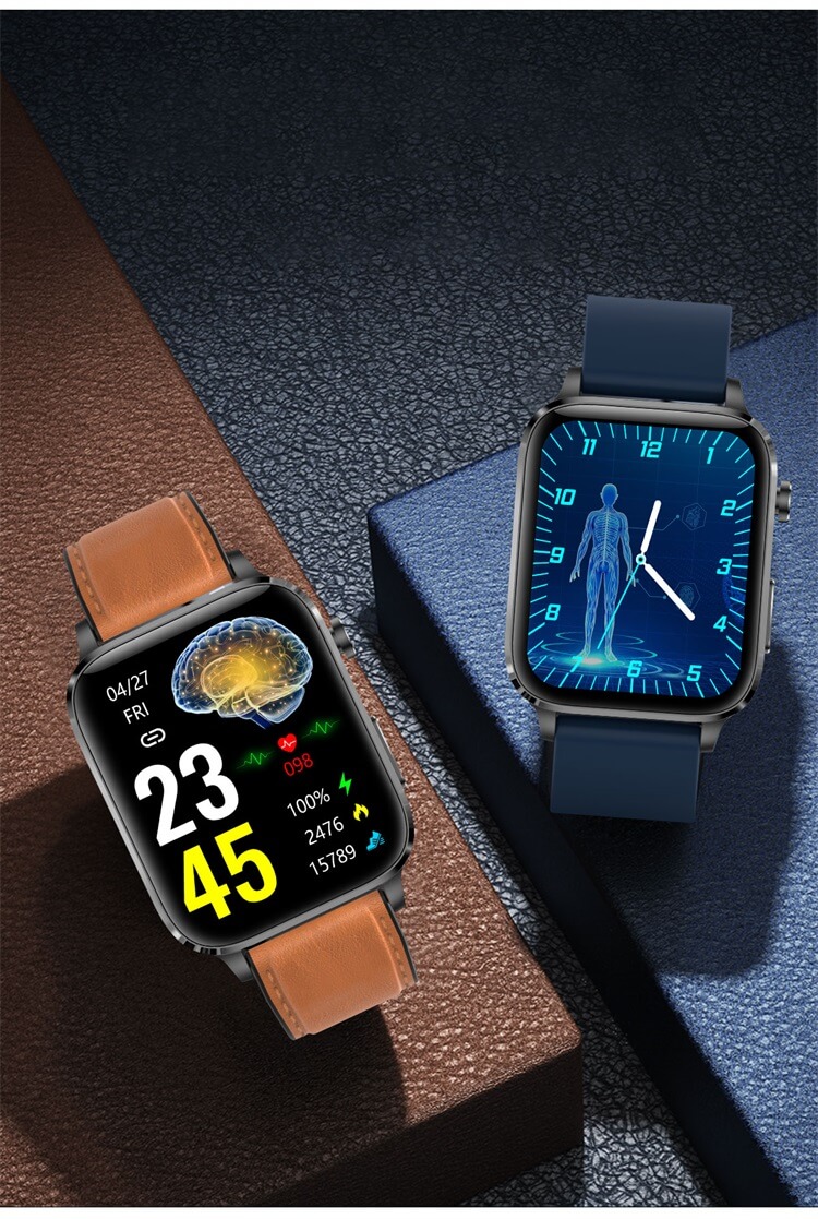 F100 العلاج الطبيعي بالليزر لمراقبة نسبة السكر في الدم Smartwatch Android Smart Watch-Shenzhen Shengye Technology Co.,Ltd