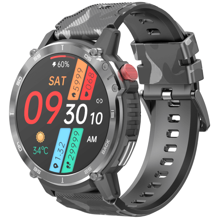 C22 Smartwatch redondo al aire libre IP68 400mAh Tiempo de espera largo  Relojes inteligentes Android - Shenzhen Shengye Technology Co., Ltd