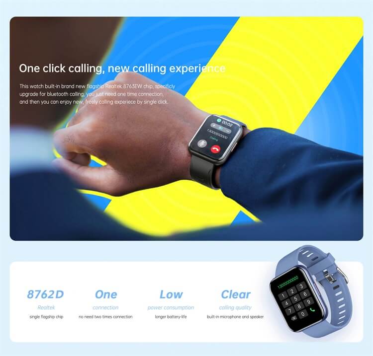 Reloj inteligente N5 para hombres y mujeres con pantalla a color ultragrande de 1,91 pulgadas Reloj inteligente con Android-Shenzhen Shengye Technology Co.,Ltd