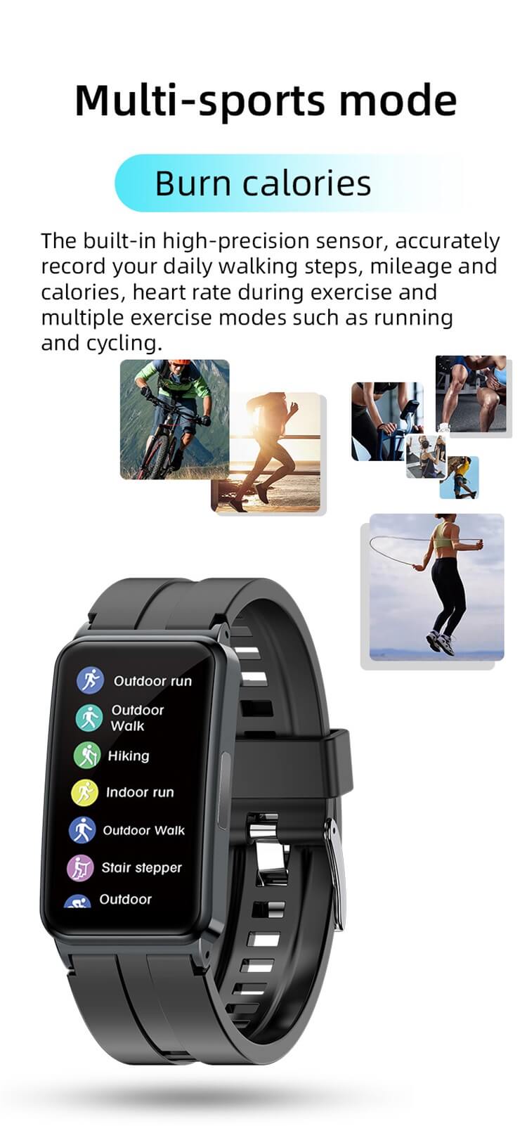 EP01 ECG HRV Blood Glucose Blood Pressure Smart Watch-Shenzhen Shengye Technology Co.,Ltd