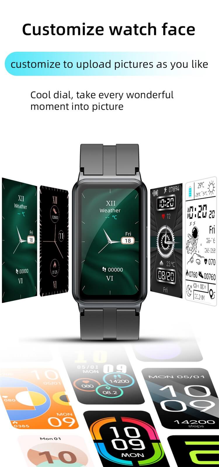 EP01 ECG HRV Blood Glucose Blood Pressure Smart Watch-Shenzhen Shengye Technology Co.,Ltd