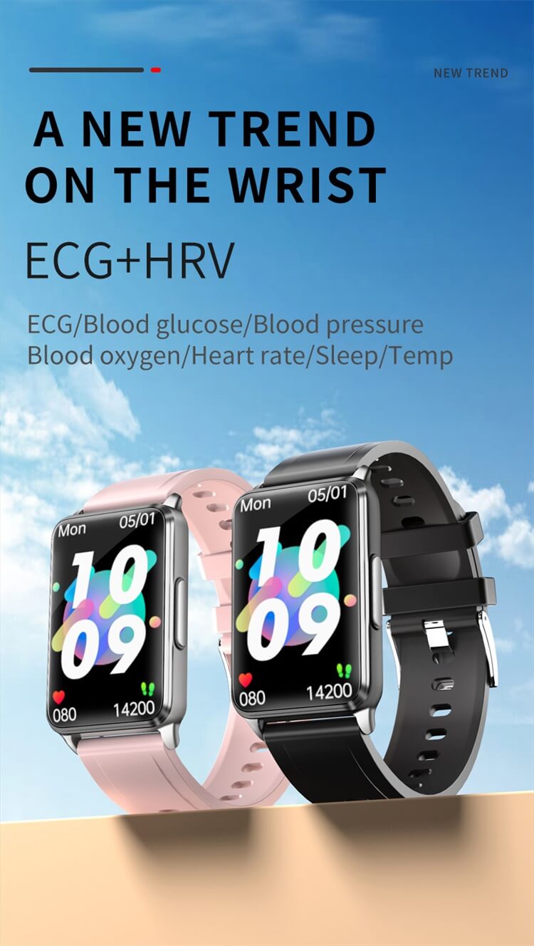 EP02 Orologio intelligente per la frequenza cardiaca del battito cardiaco dell'ossigeno nel sangue-Shenzhen Shengye Technology Co.,Ltd