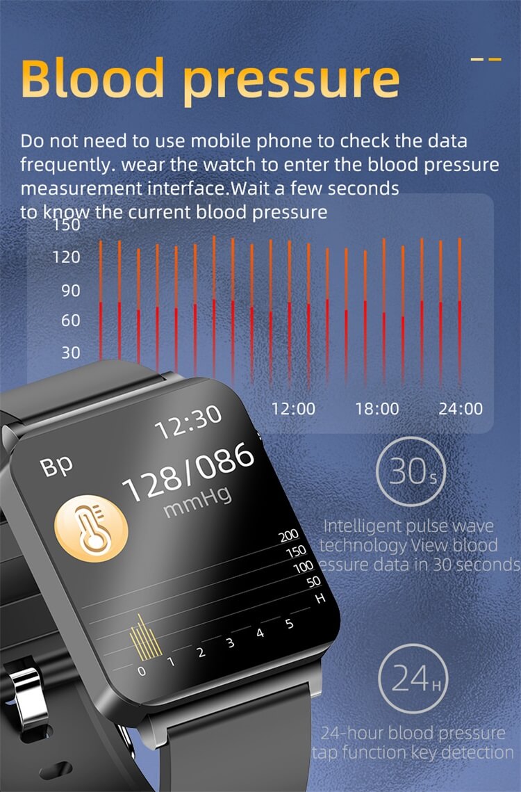 KS03 24-godzinny inteligentny zegarek do pomiaru temperatury ciała-Shenzhen Shengye Technology Co., Ltd
