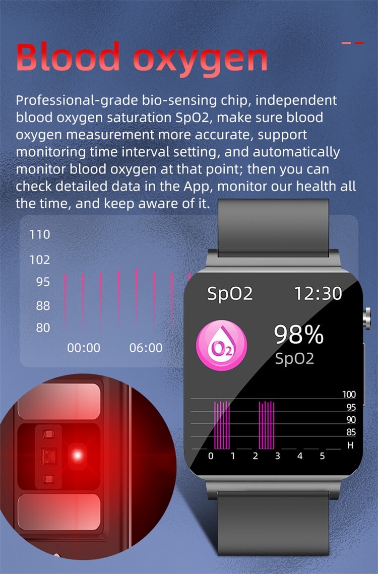 KS03 24 uur lichaamstemperatuur Smart Watch-Shenzhen Shengye Technology Co., Ltd