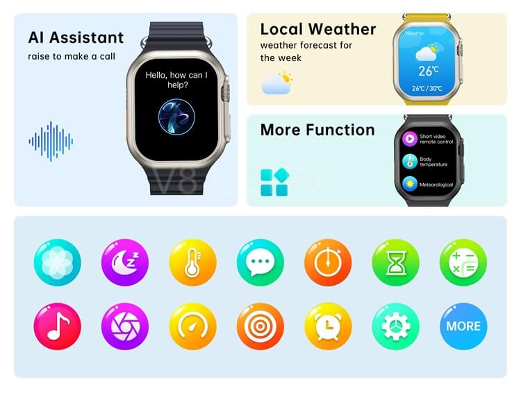 V8 Ultra Smart Watch-Shenzhen Shengye Technology Co., Ltd