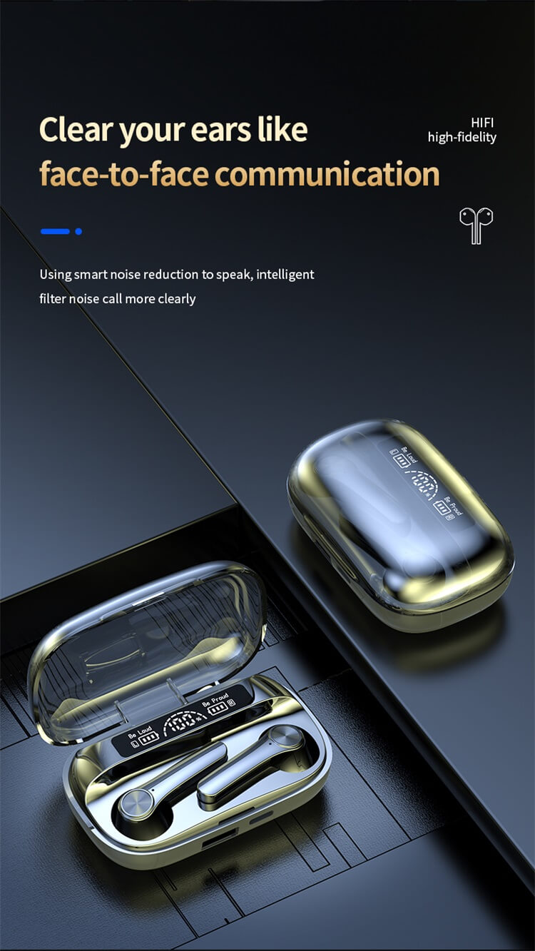 BQ20 fone de ouvido audifonos auriculares 5.3 Bluetooth TYPE-C TWS Wireless Earphone Power Bank Earbuds-Shenzhen Shengye Technology Co.,Ltd