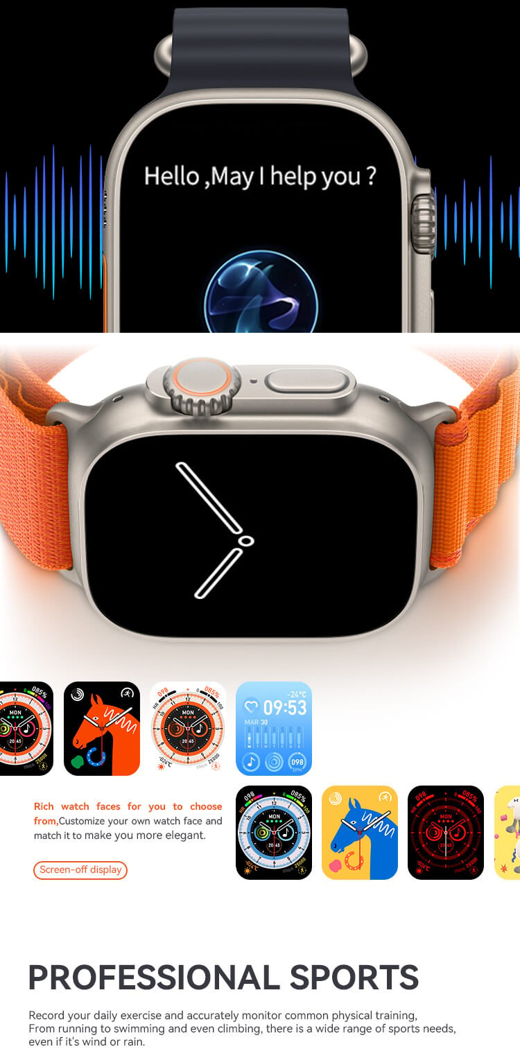 HW68 Ultra Smart Watch-Shenzhen Shengye Technology Co.,Ltd