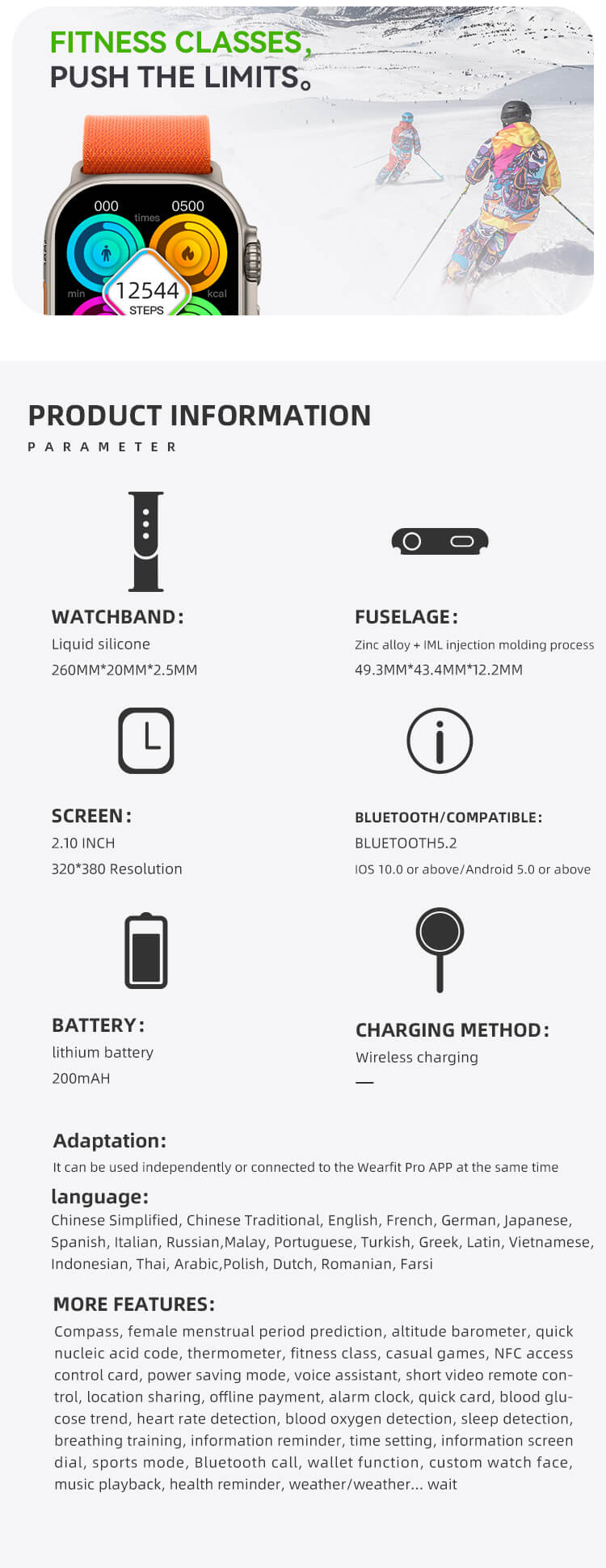 Reloj ultra inteligente HW68-Shenzhen Shengye Technology Co.,Ltd