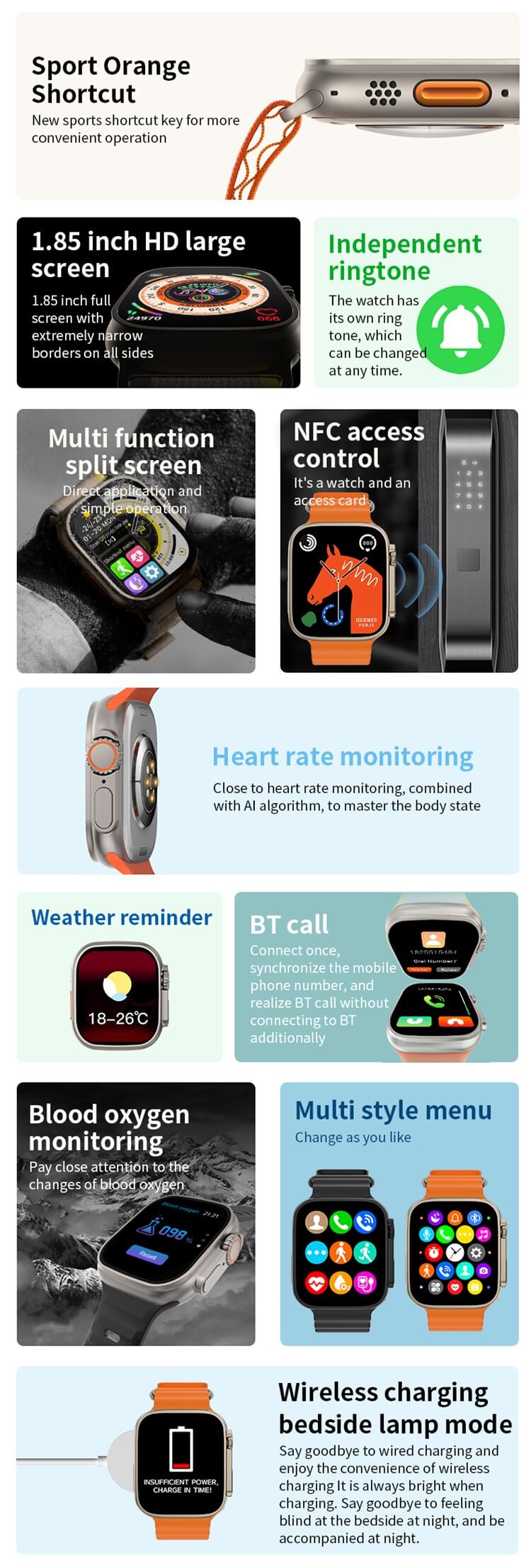 8 Ultra Smartwatch'ı izleyin-Shenzhen Shengye Technology Co.,Ltd