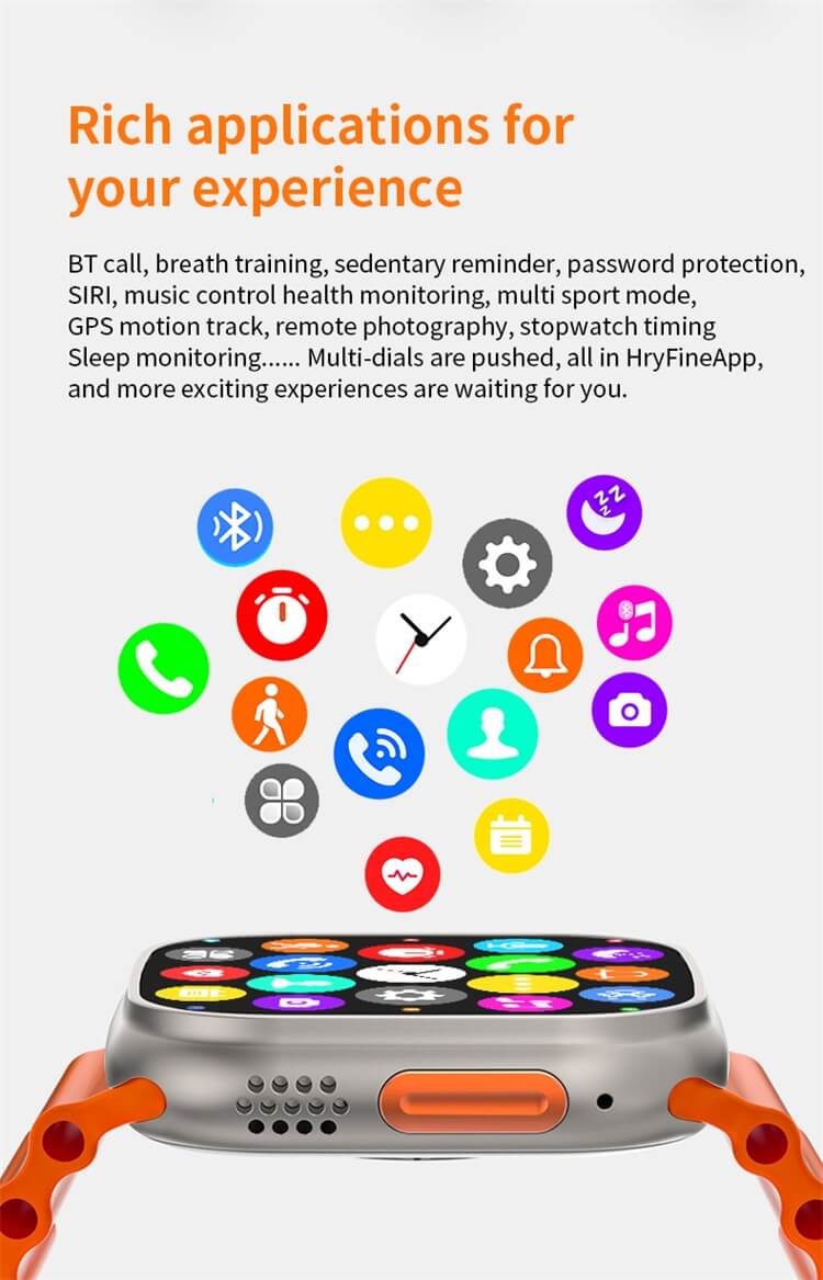 8 Ultra Smartwatch'ı izleyin-Shenzhen Shengye Technology Co.,Ltd