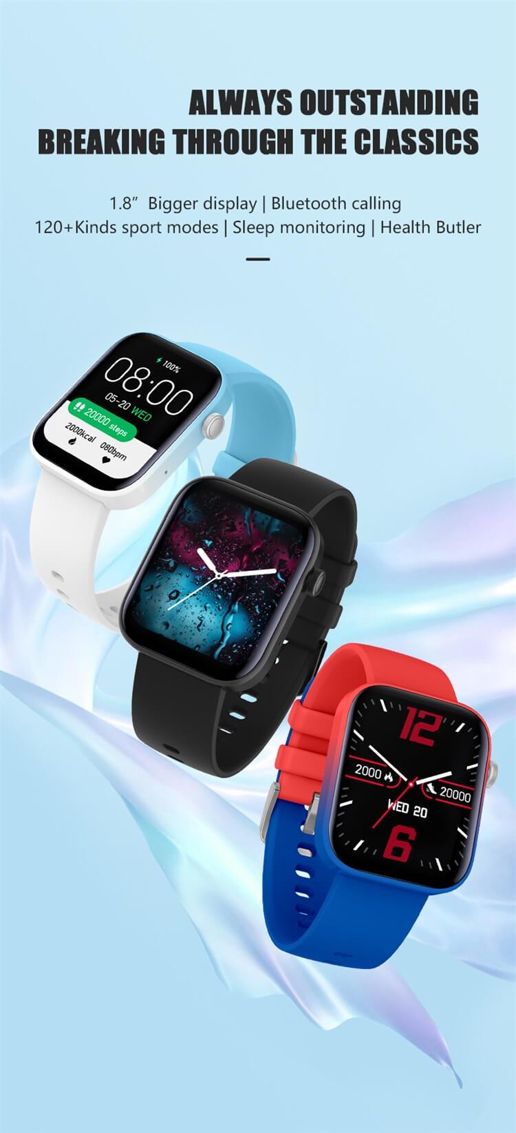 P43 Smart Watch Fashion Design-Shenzhen Shengye Technology Co., Ltd