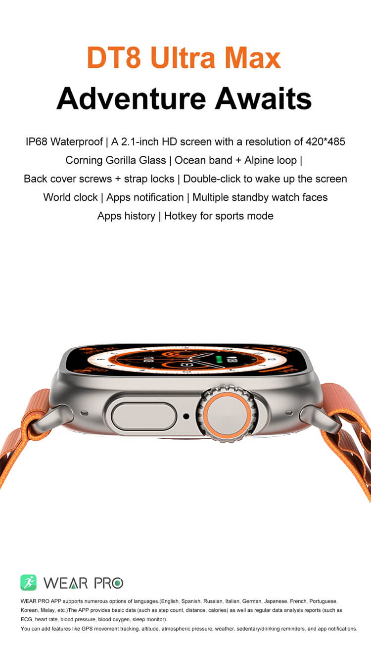 DT8 Ultra Max Smart Watch-Shenzhen Shengye Technology Co.,Ltd