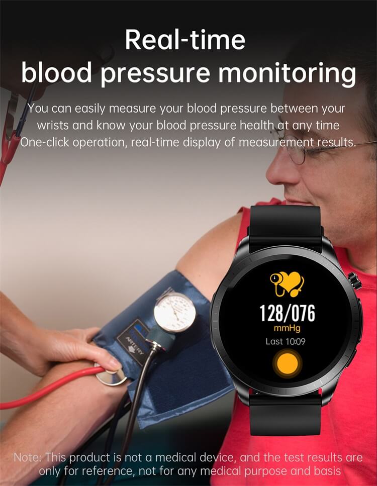 E420 ECG AFE Monitoring 1.39 Inch IPS HD Large Screen Smart Watch-Shenzhen Shengye Technology Co.,Ltd