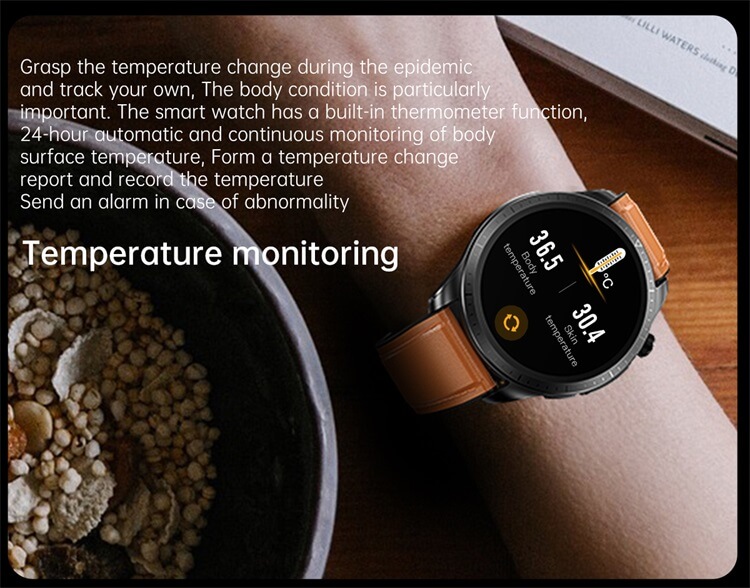 E420 ECG AFE Monitoring 1.39 Inch IPS HD Large Screen Smart Watch-Shenzhen Shengye Technology Co.,Ltd