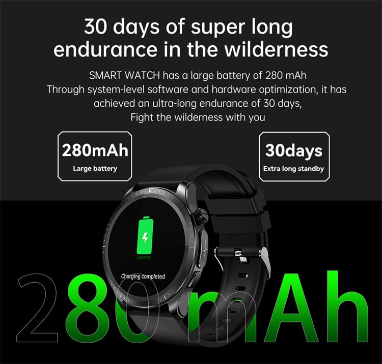 E420 ECG AFE Monitoraggio 1,39 pollici IPS HD Smart Watch a grande schermo-Shenzhen Shengye Technology Co., Ltd