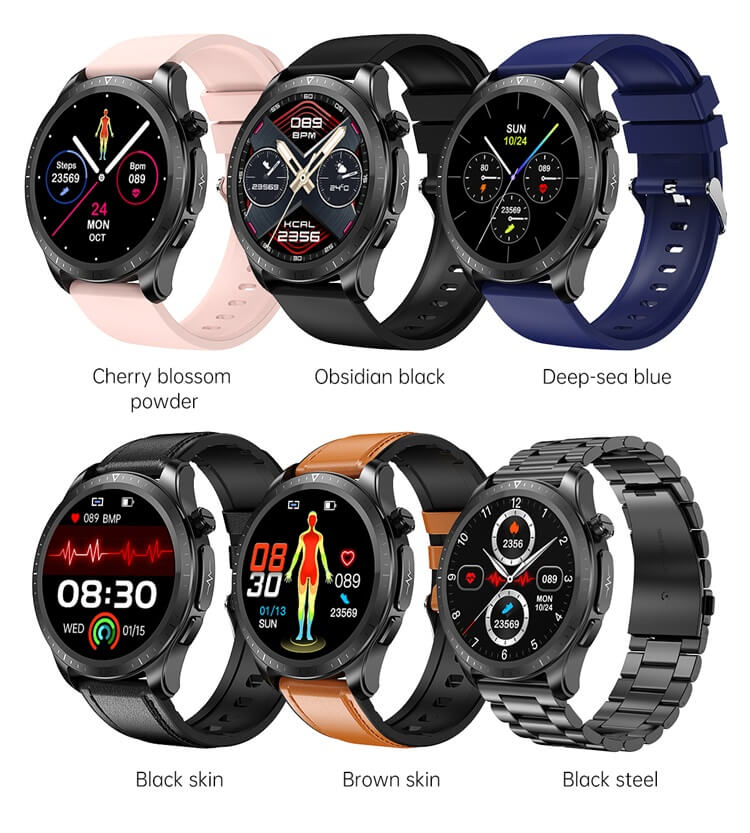 E420 ECG AFE Monitoraggio 1,39 pollici IPS HD Smart Watch a grande schermo-Shenzhen Shengye Technology Co., Ltd