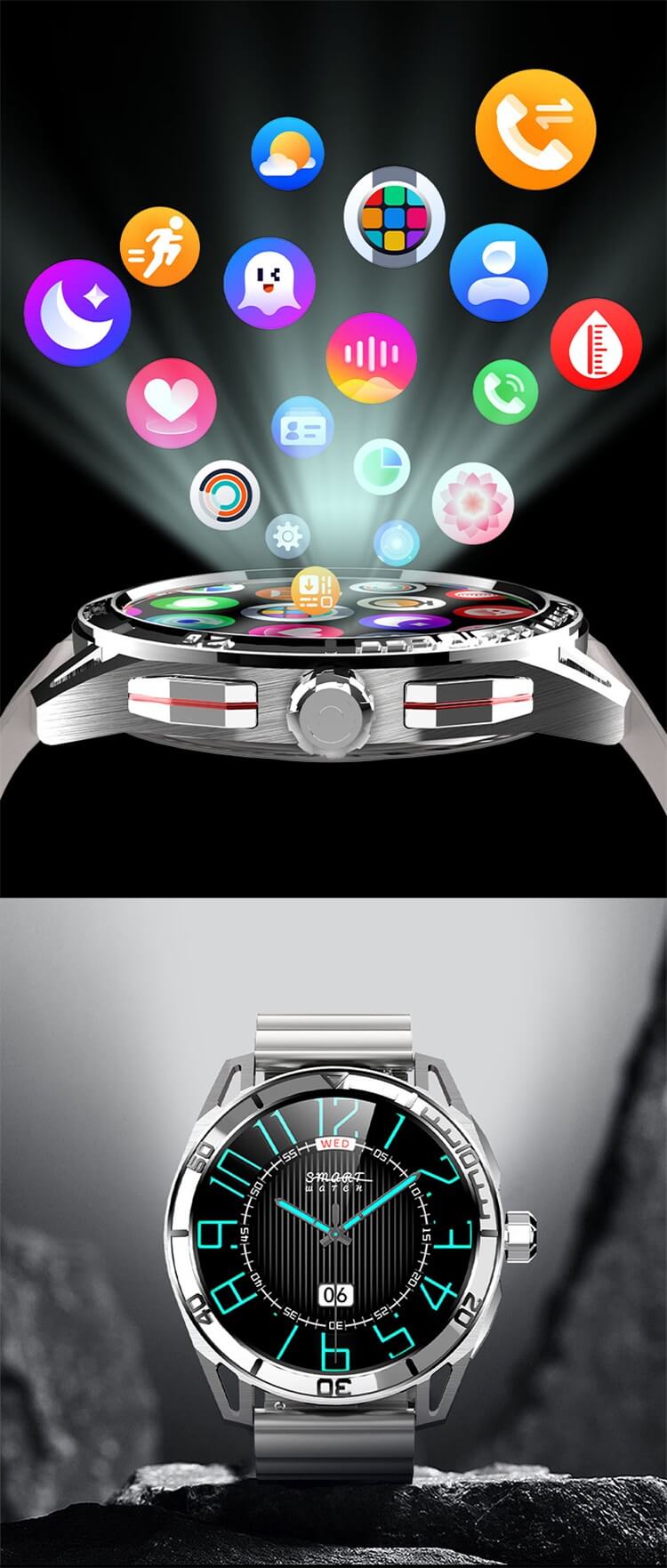 HD30 IP68 Waterproof Smart Watch-Shenzhen Shengye Technology Co.,Ltd