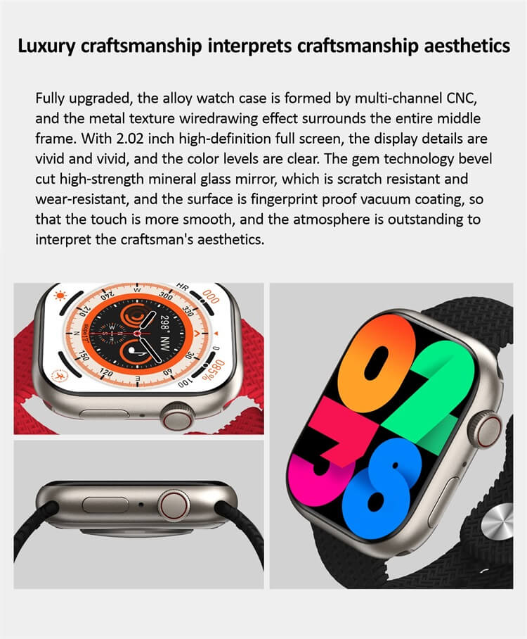 Orologio intelligente con schermo AMOLED HK9 Pro (2a generazione)-Shenzhen Shengye Technology Co.,Ltd