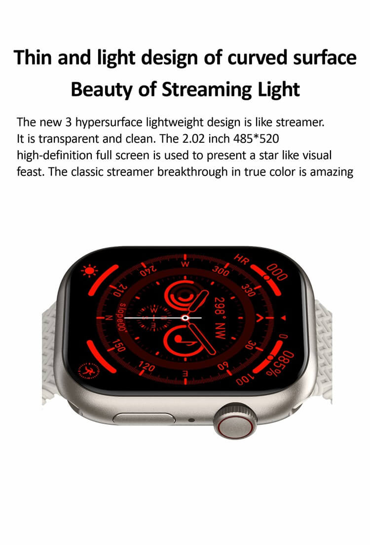 HK9 Pro (Gen 2) AMOLED Screen Smart Watch-Shenzhen Shengye Technology Co.,Ltd