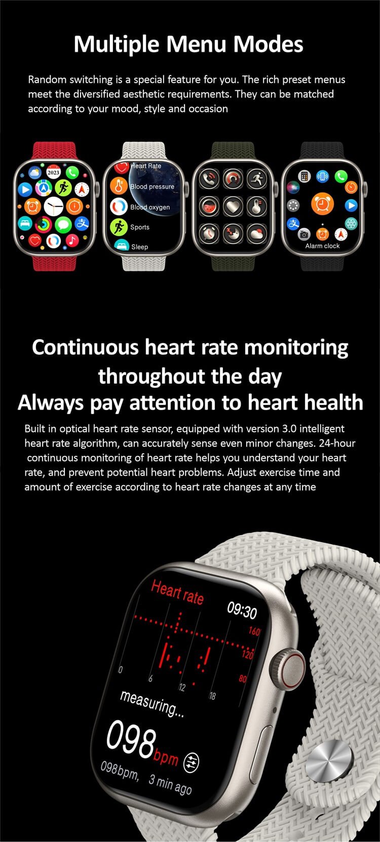 HK9 Pro (Gen 2) AMOLED Screen Smart Watch-Shenzhen Shengye Technology Co.,Ltd