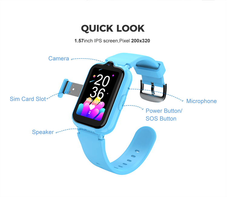 LT41 Videochiamata 4G Smart Watch per bambini-Shenzhen Shengye Technology Co.,Ltd