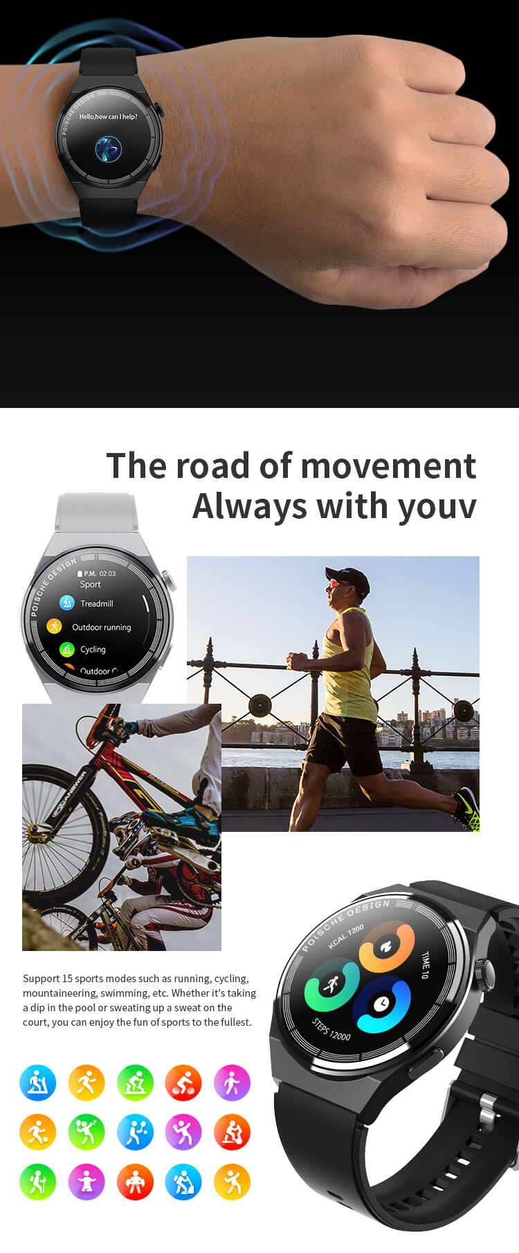 GT3 MAX Smartwatch mit rundem Bildschirm – Shenzhen Shengye Technology Co., Ltd