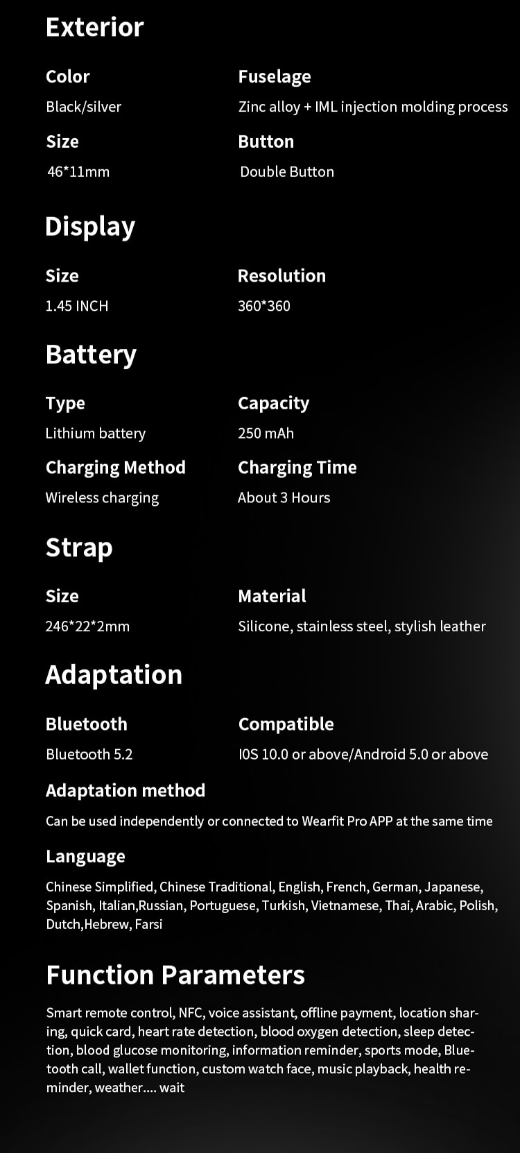 Reloj inteligente con pantalla redonda GT3 MAX-Shenzhen Shengye Technology Co., Ltd