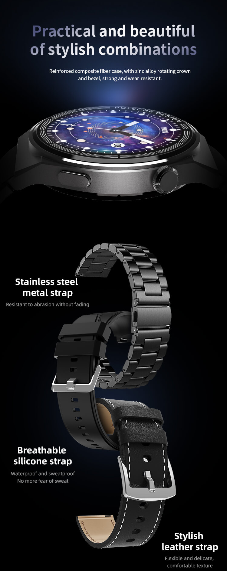 Montre intelligente à écran rond GT3 MAX-Shenzhen Shengye Technology Co., Ltd